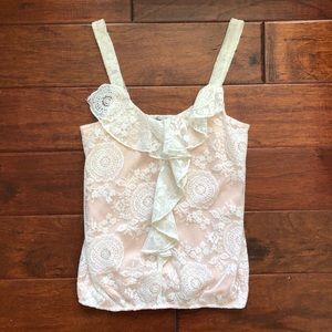 American Rag Cie Lace Tank Top Women’s Small